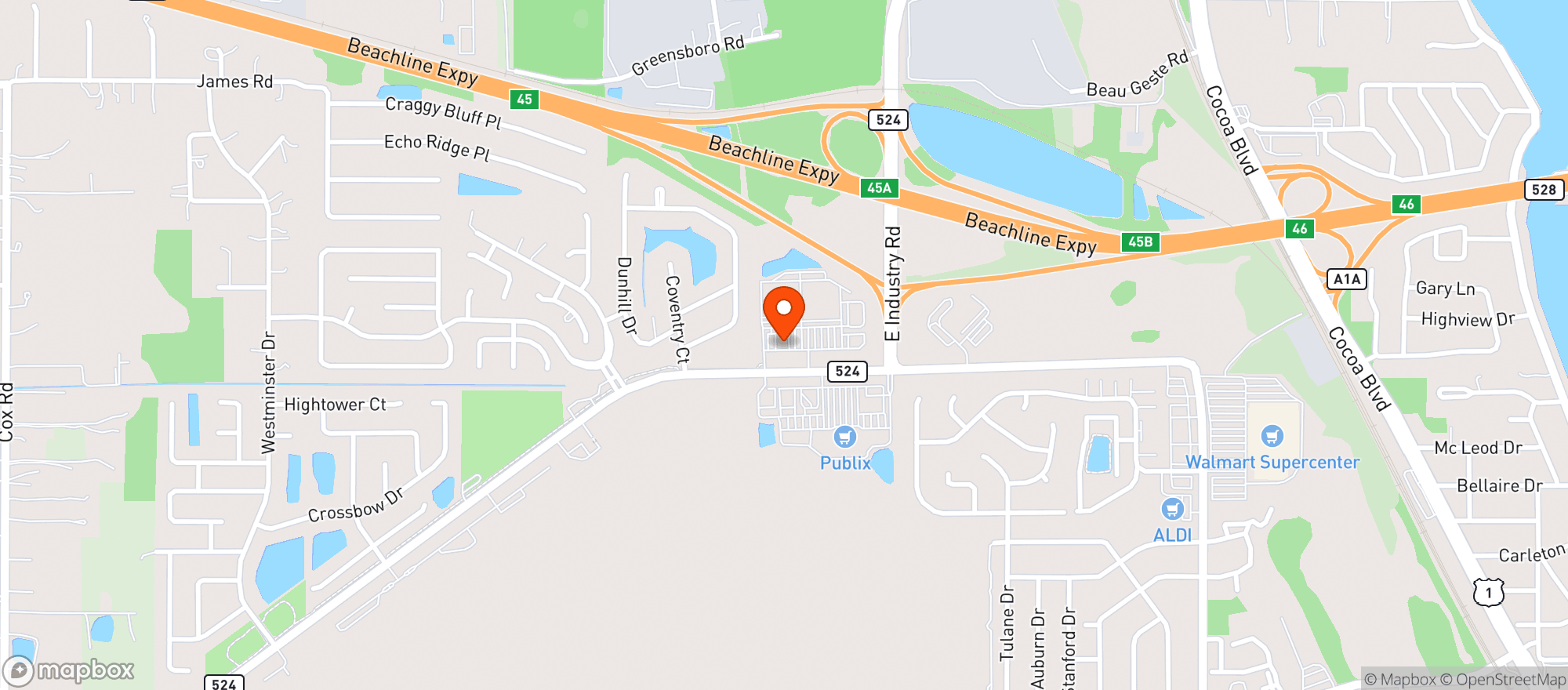 Map showing Cvs Pharmacy #4280