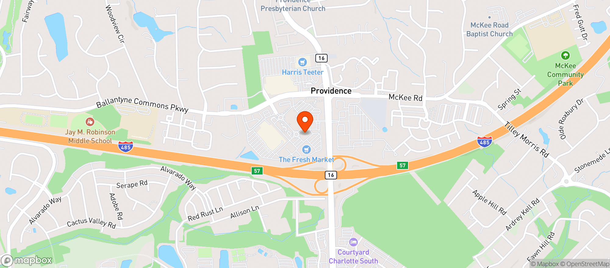 Map showing Bonnie And Clydes Lounge