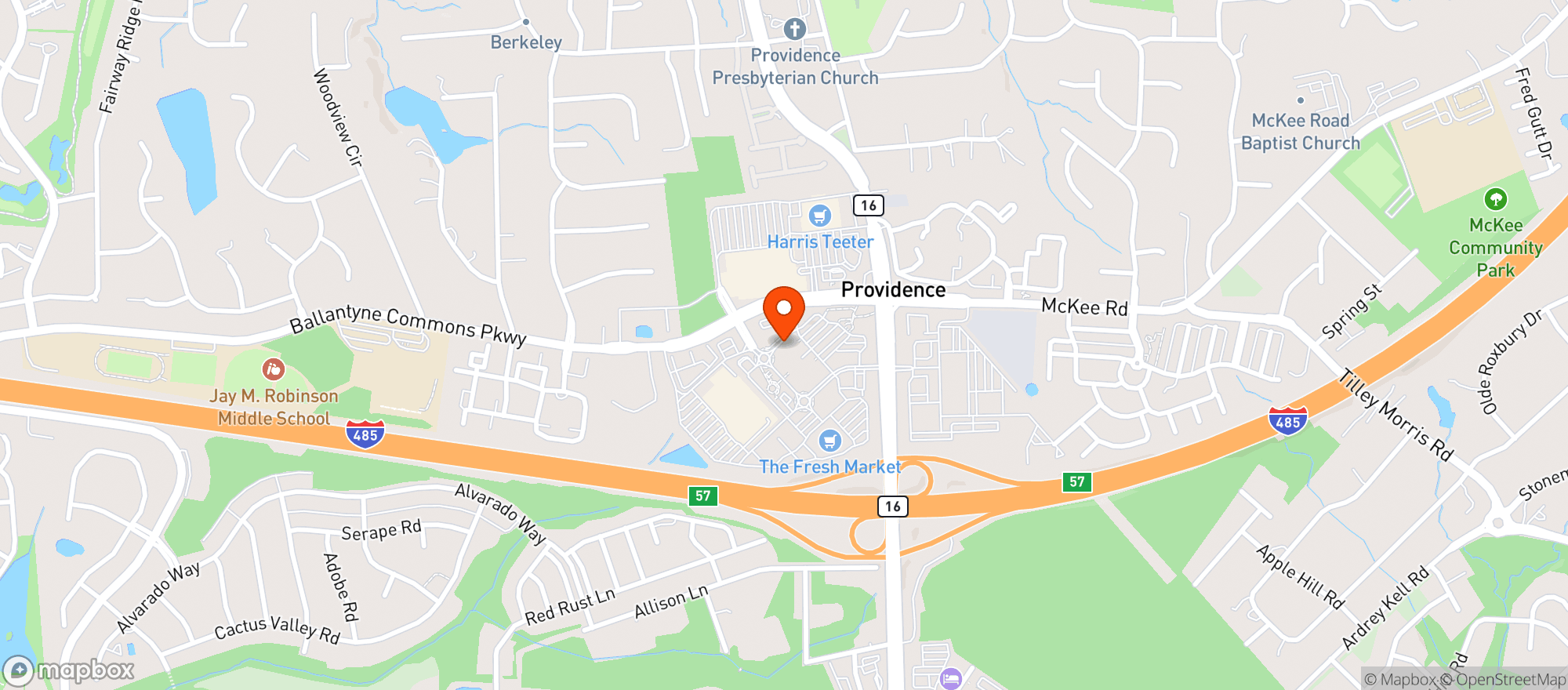 Map showing Total Wine & More