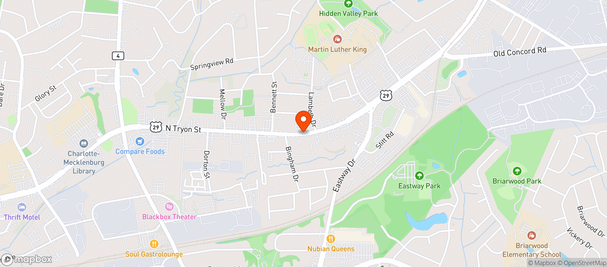 Map showing 5 Sisters