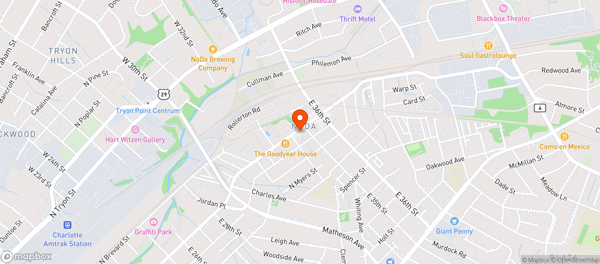 Map showing Mchale S Pub