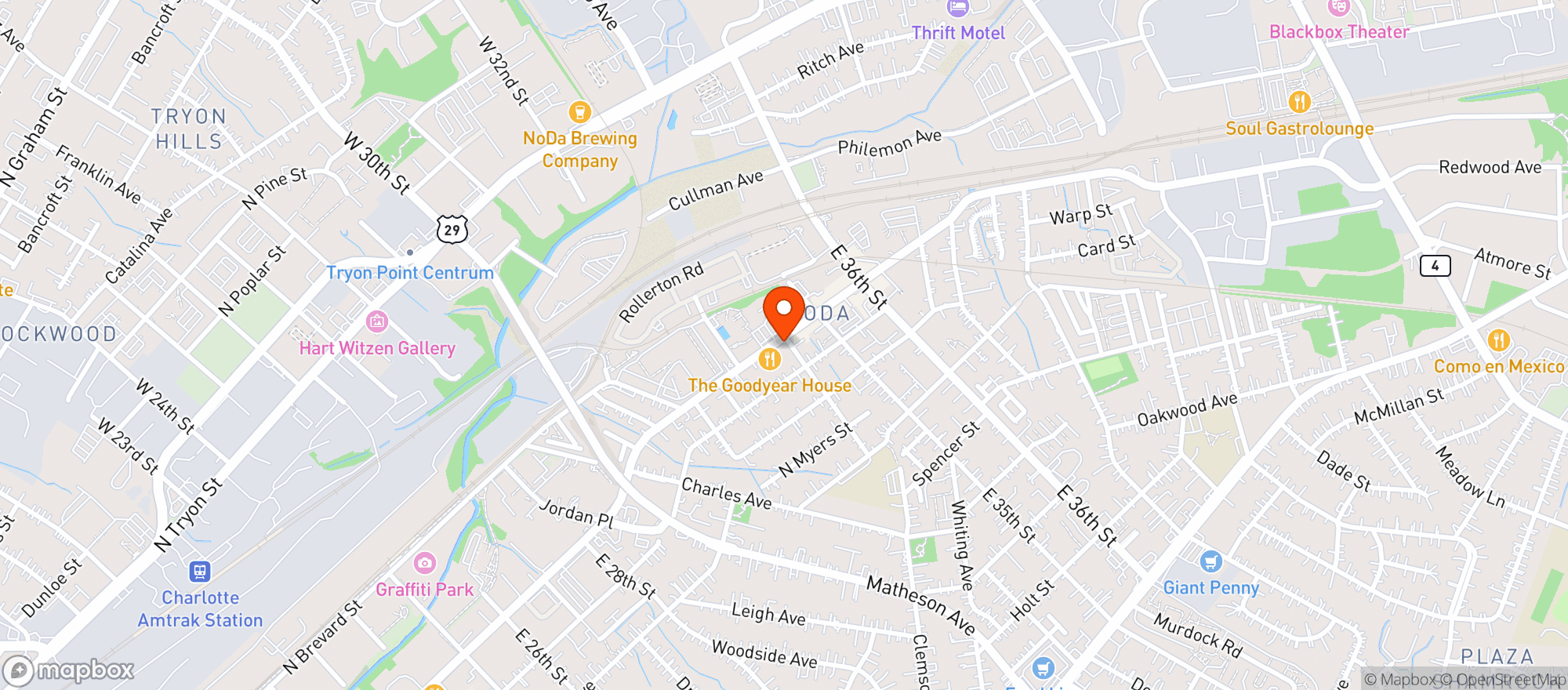 Map showing Oh My Soul