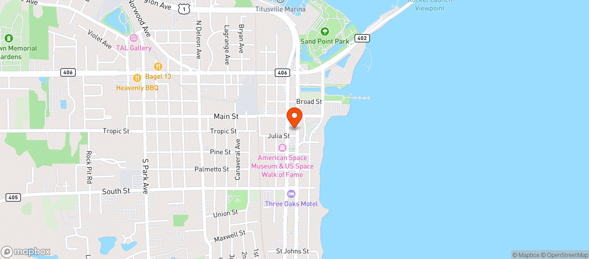 Map showing The Goat