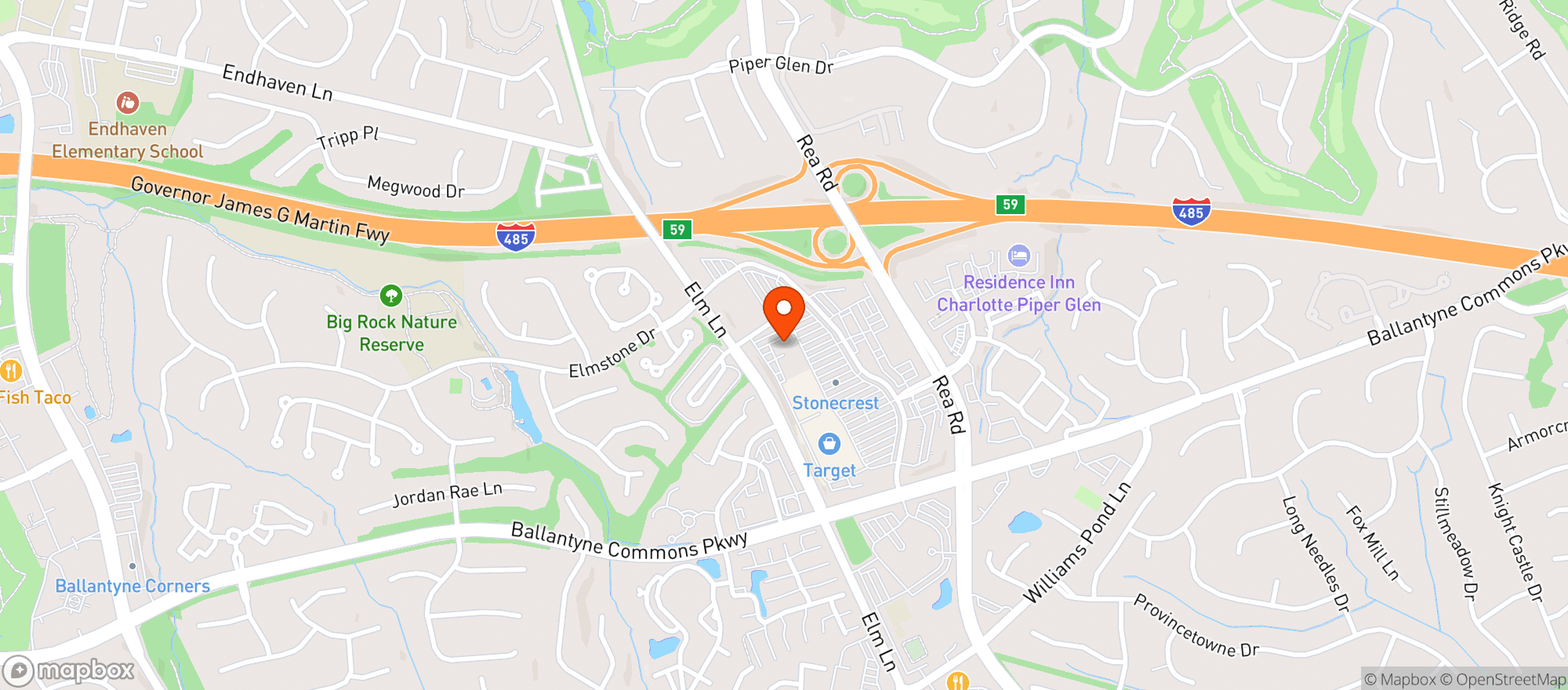 Map showing Ramen Bar Kazoku