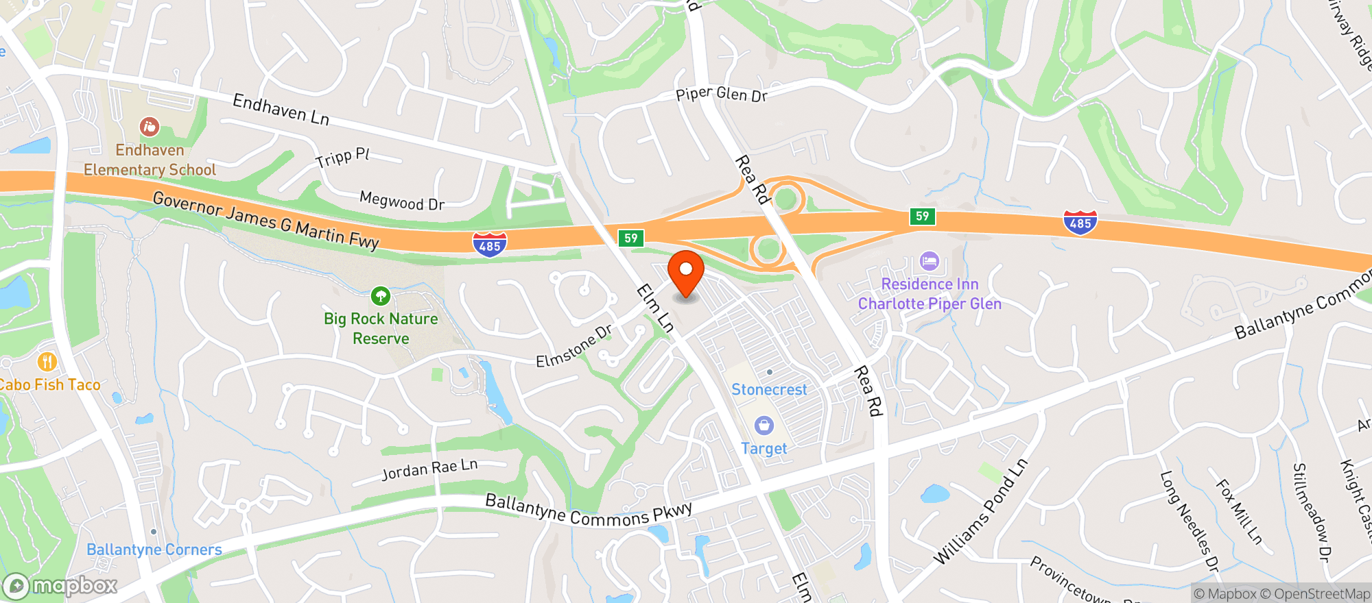 Map showing Regal Stonecrest At Pip #384