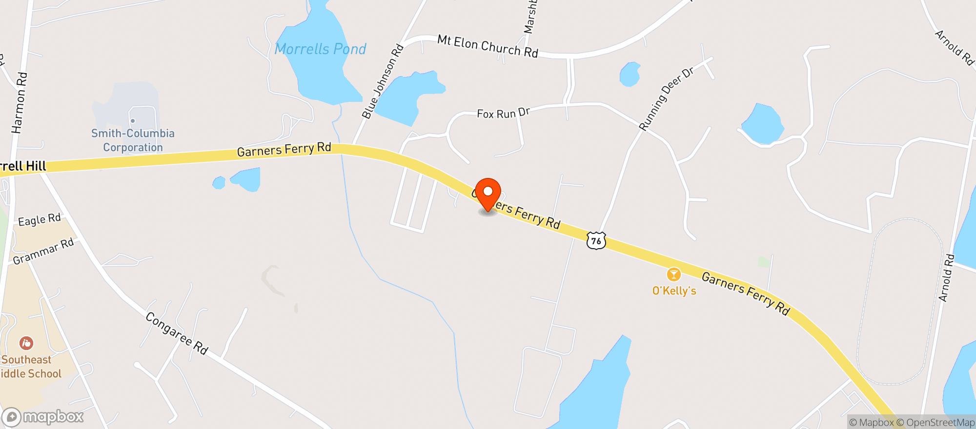 Map showing Om Mart Liquor