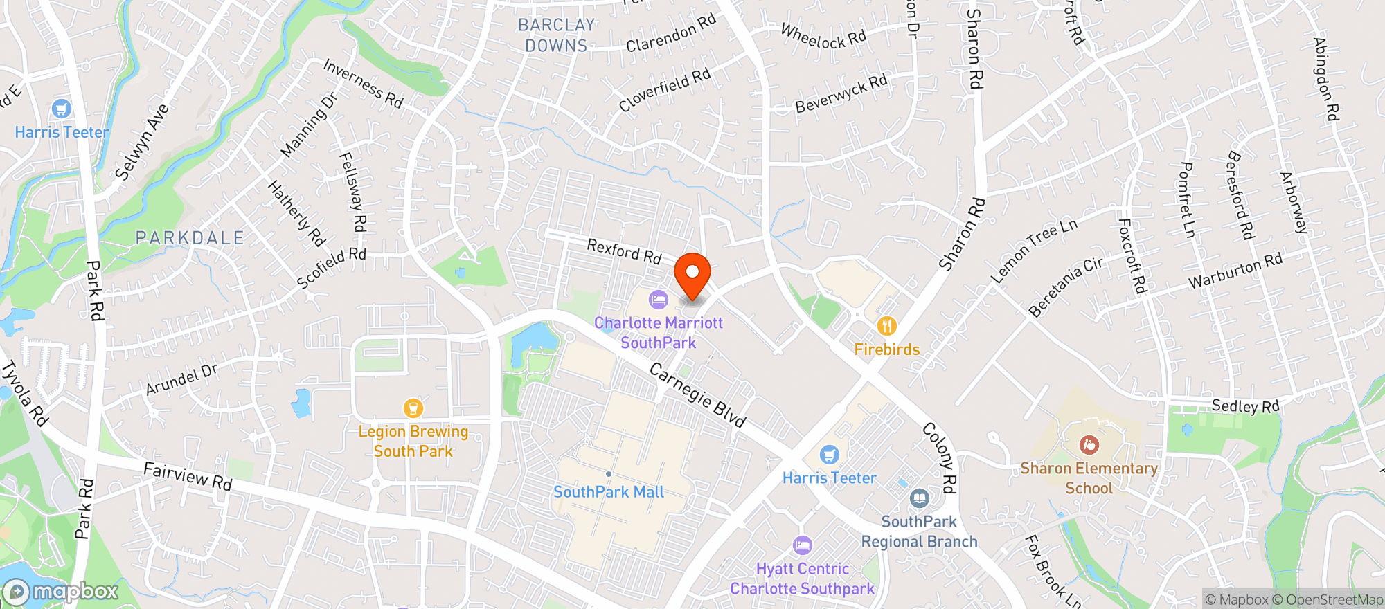 Map showing Ac Hotels By Marriott