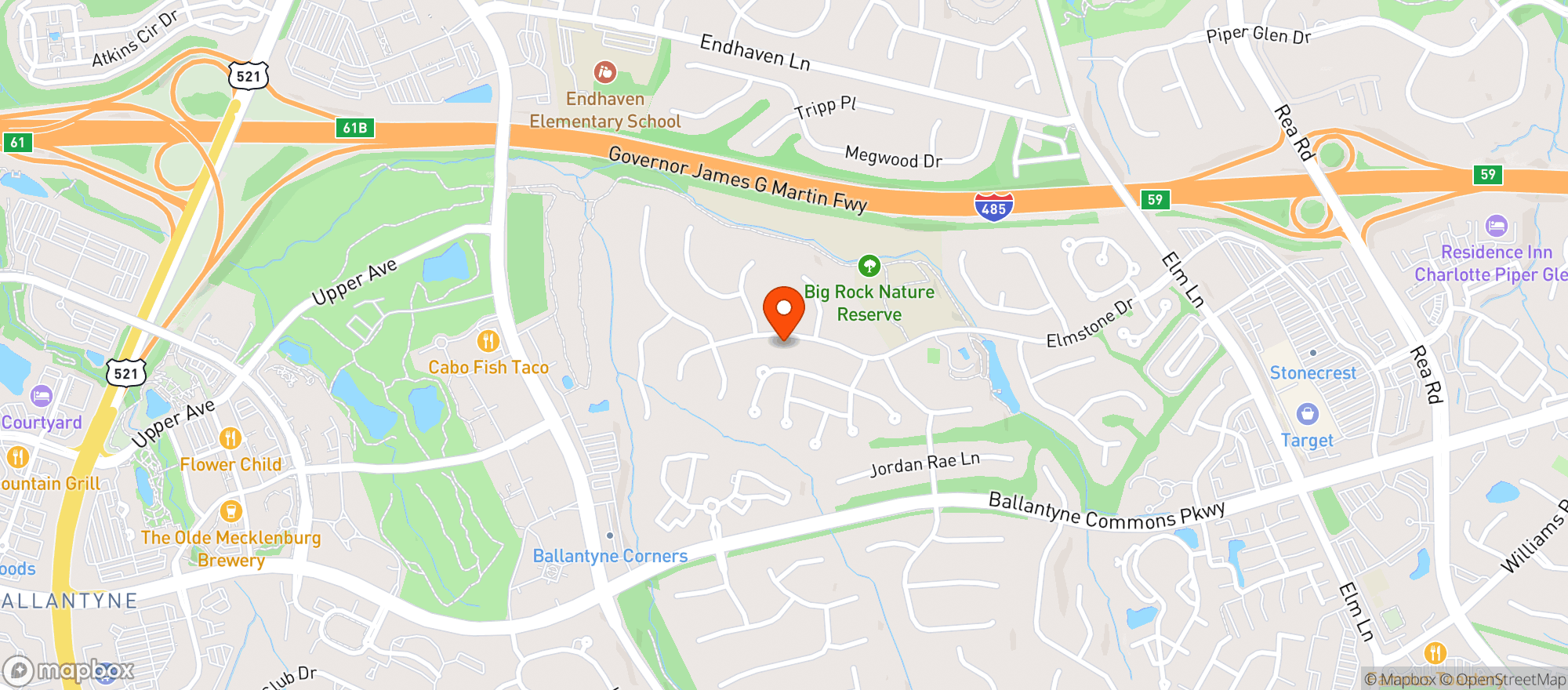 Map showing Elmstone Brewery