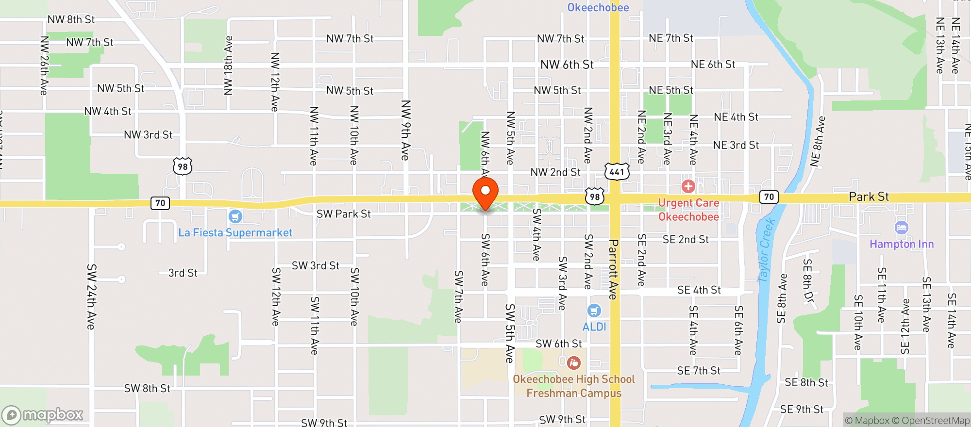 Map showing Abc Fine Wine & Spirits - Okeechobee