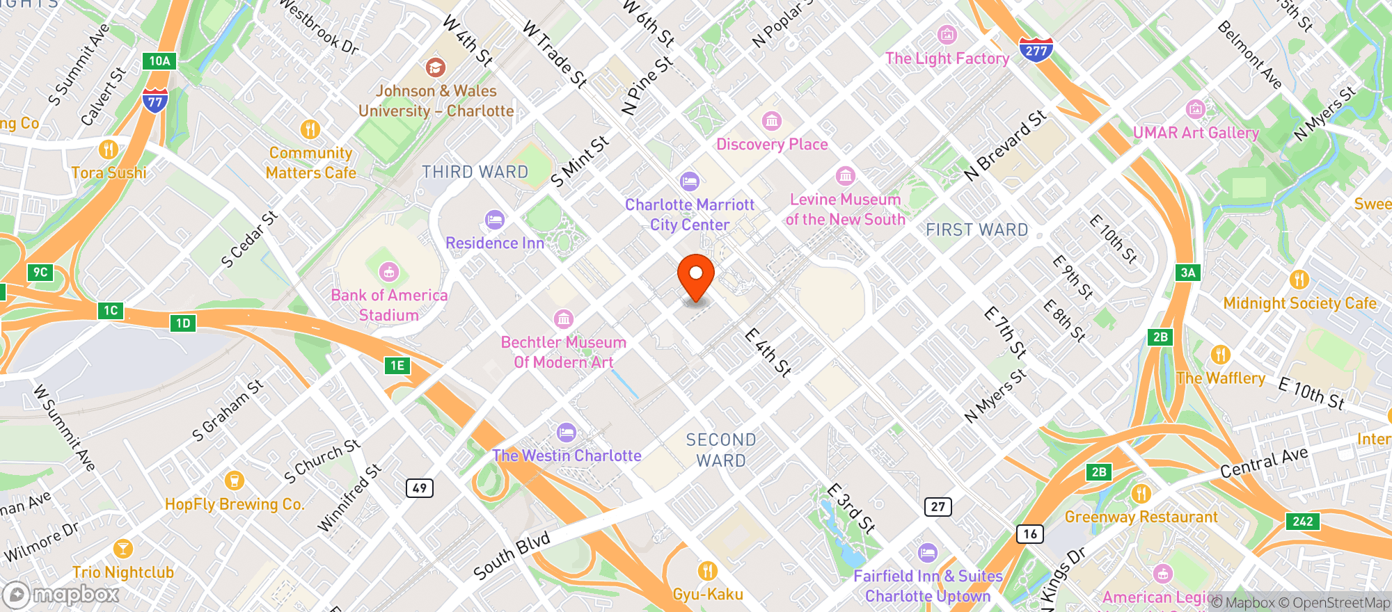 Map showing Stk