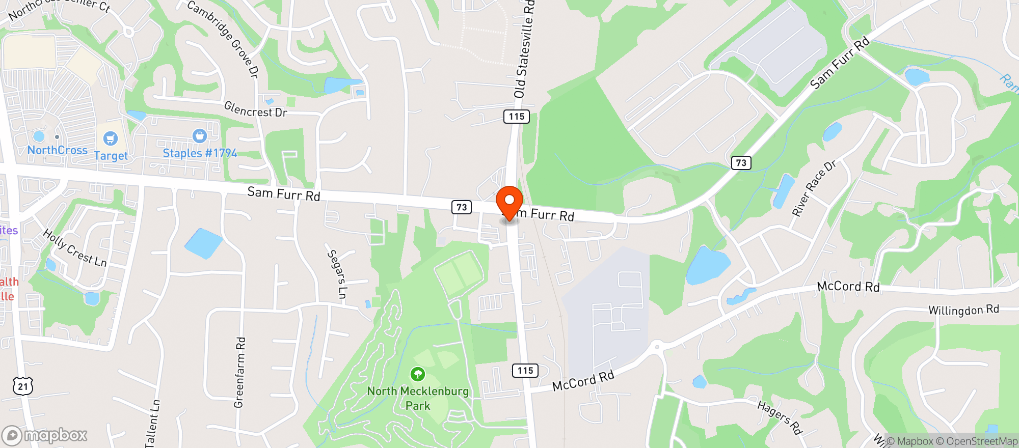 Map showing Cvs Pharmacy