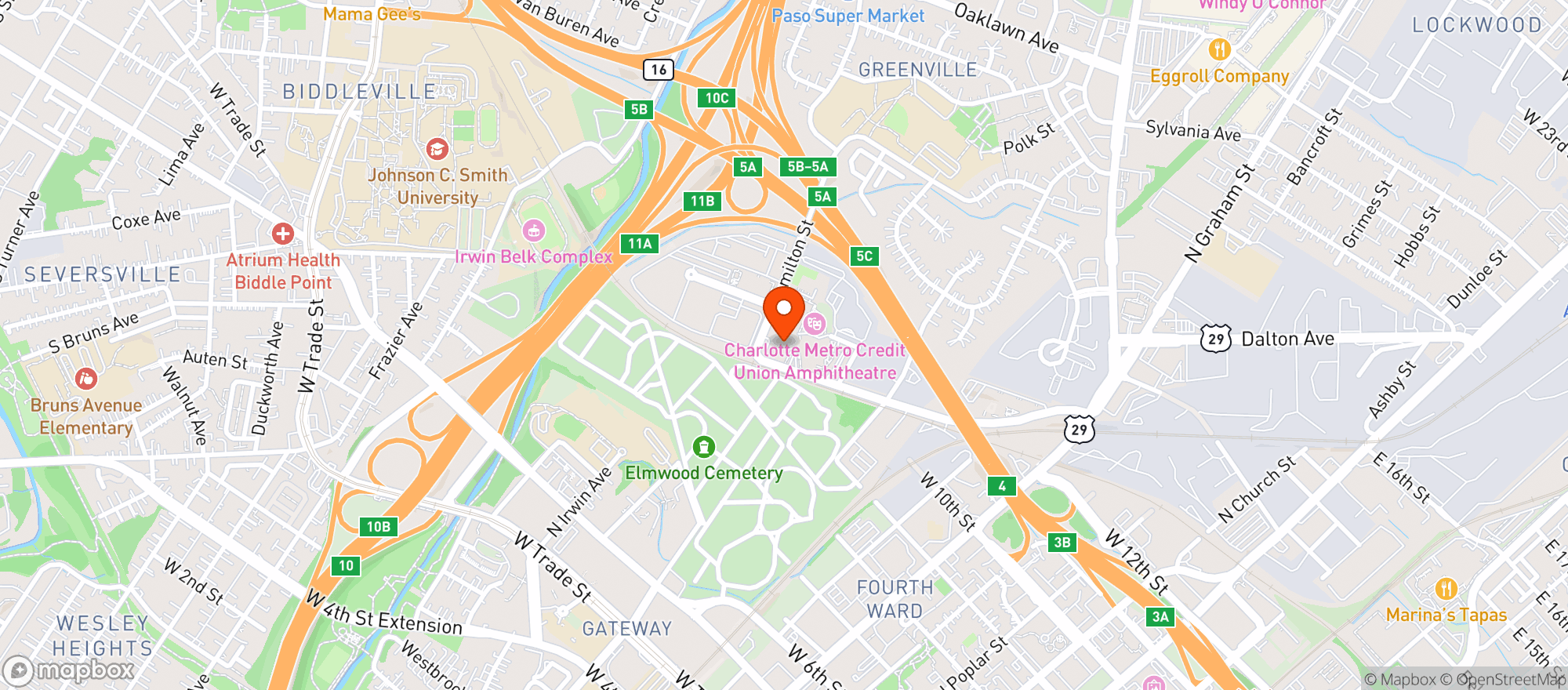 Map showing Small Bar - Music Factory