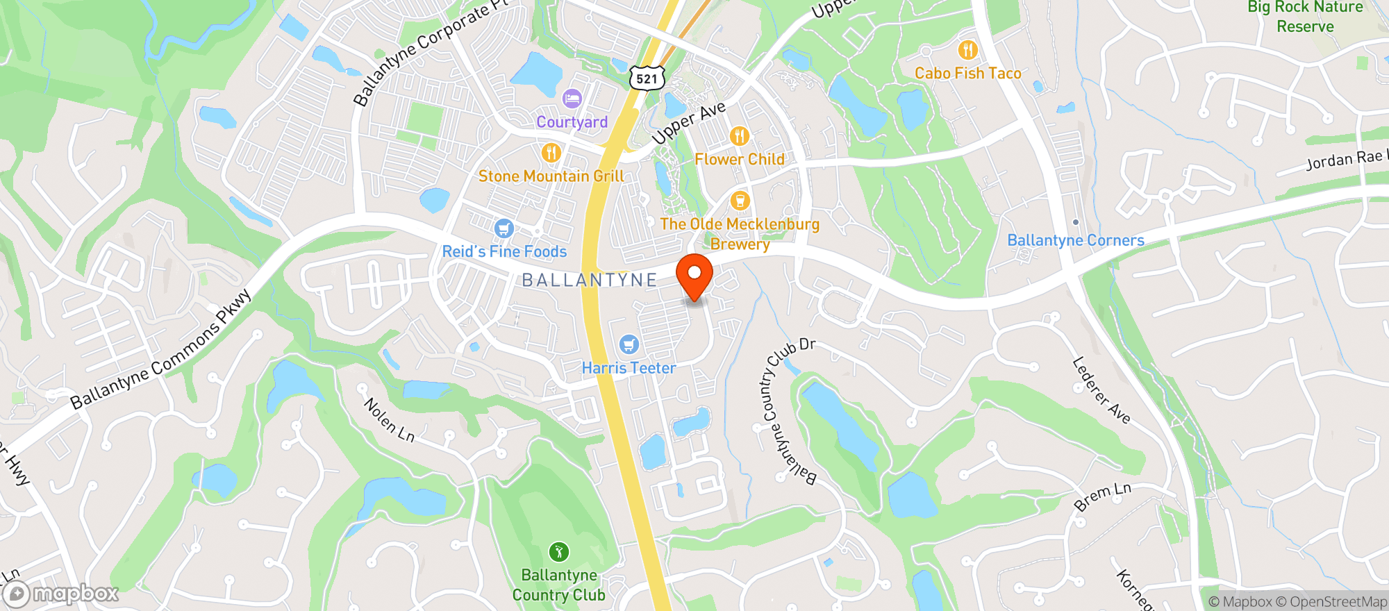 Map showing Librettos Pizzeria #15