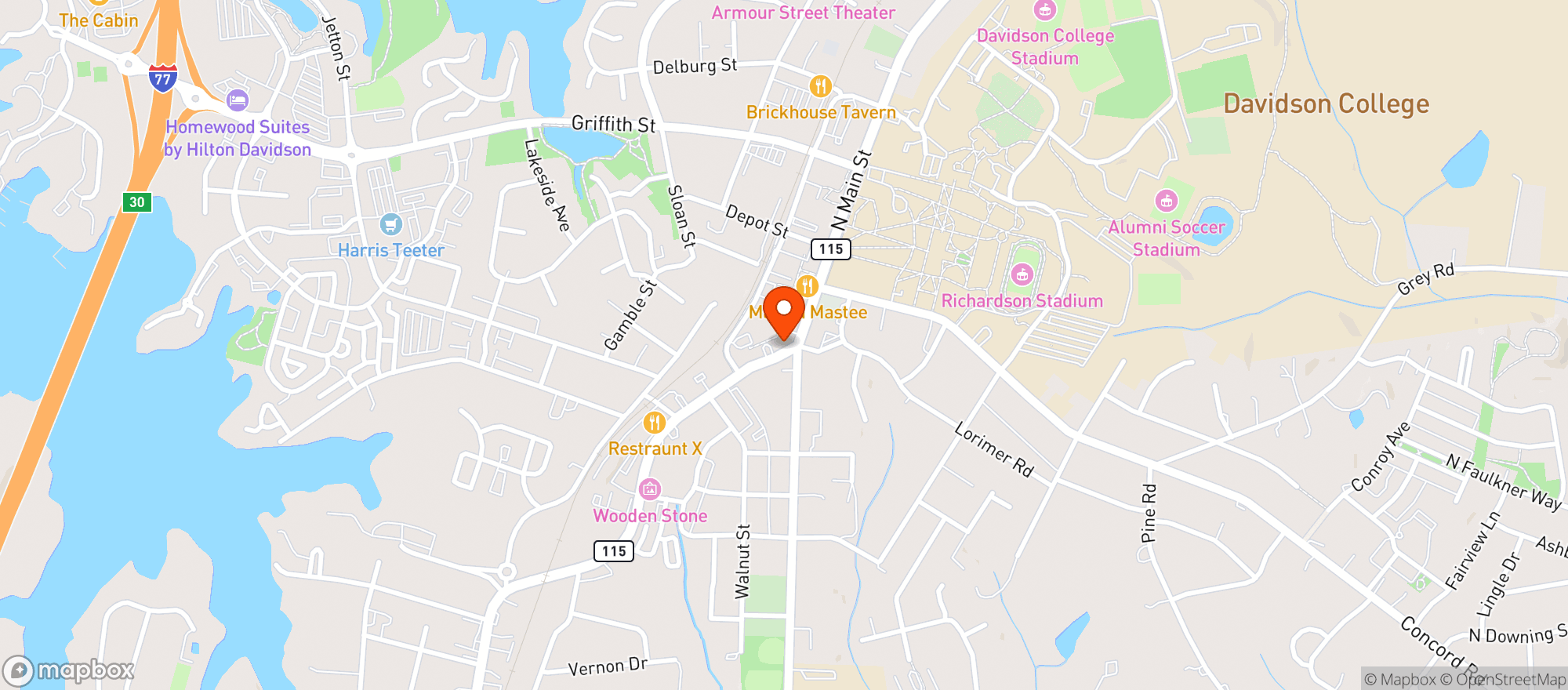 Map showing SIDE BAR BOTTLE CO