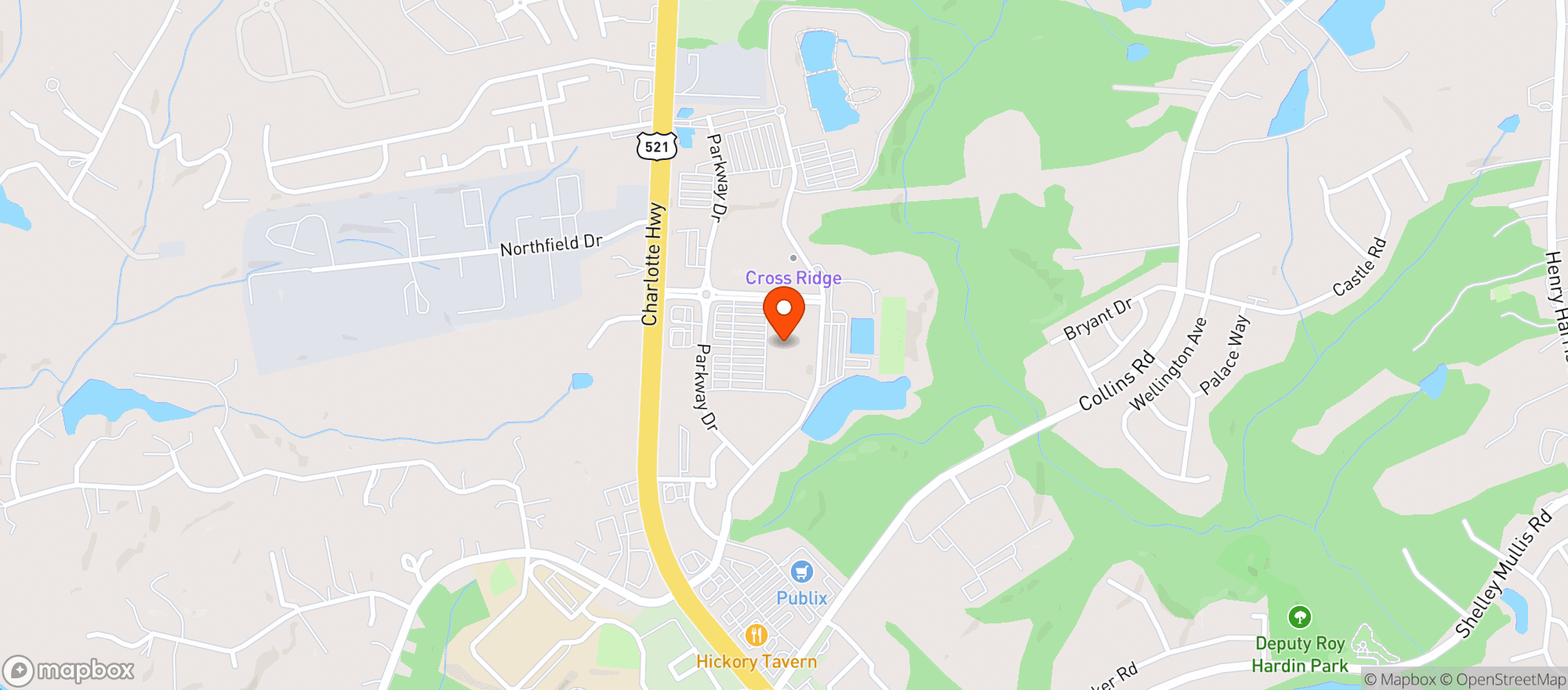 Map showing Target
