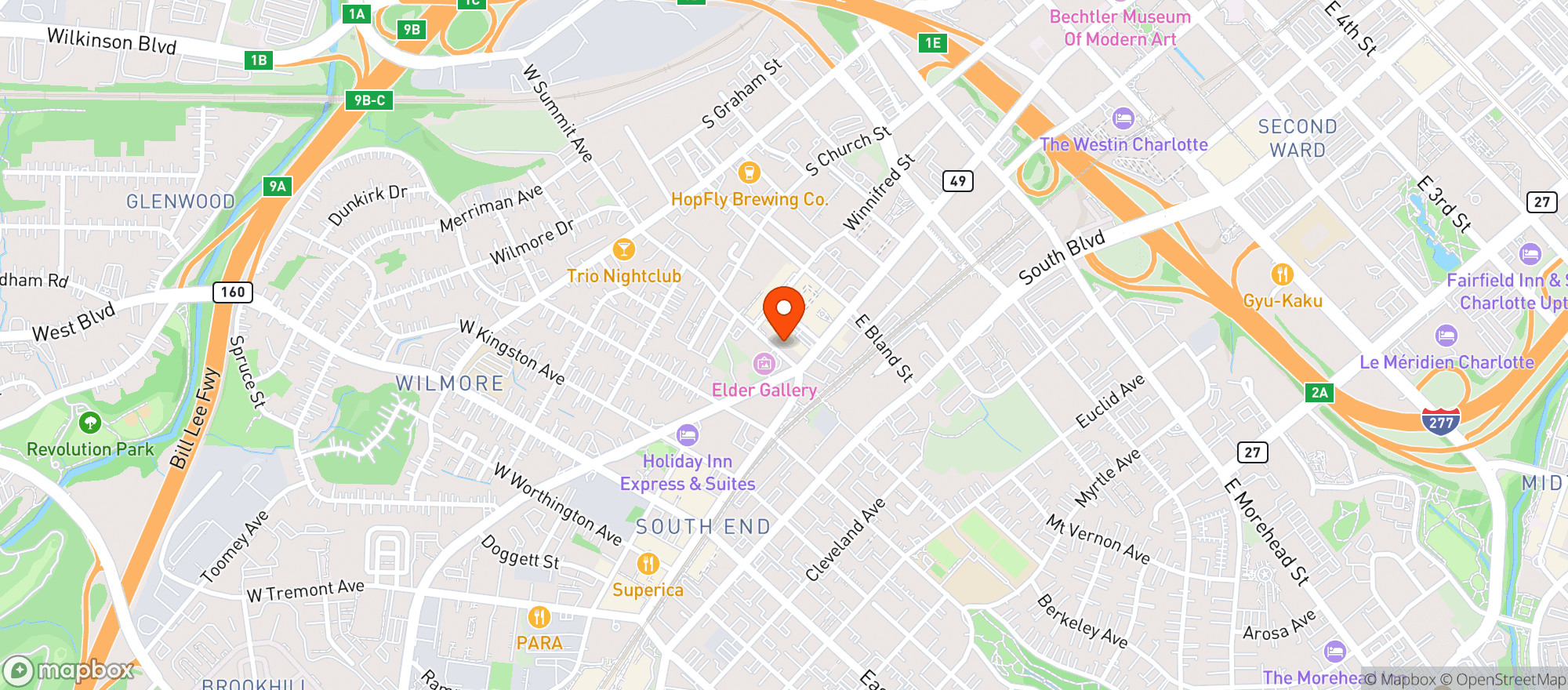 Map showing Vinyl