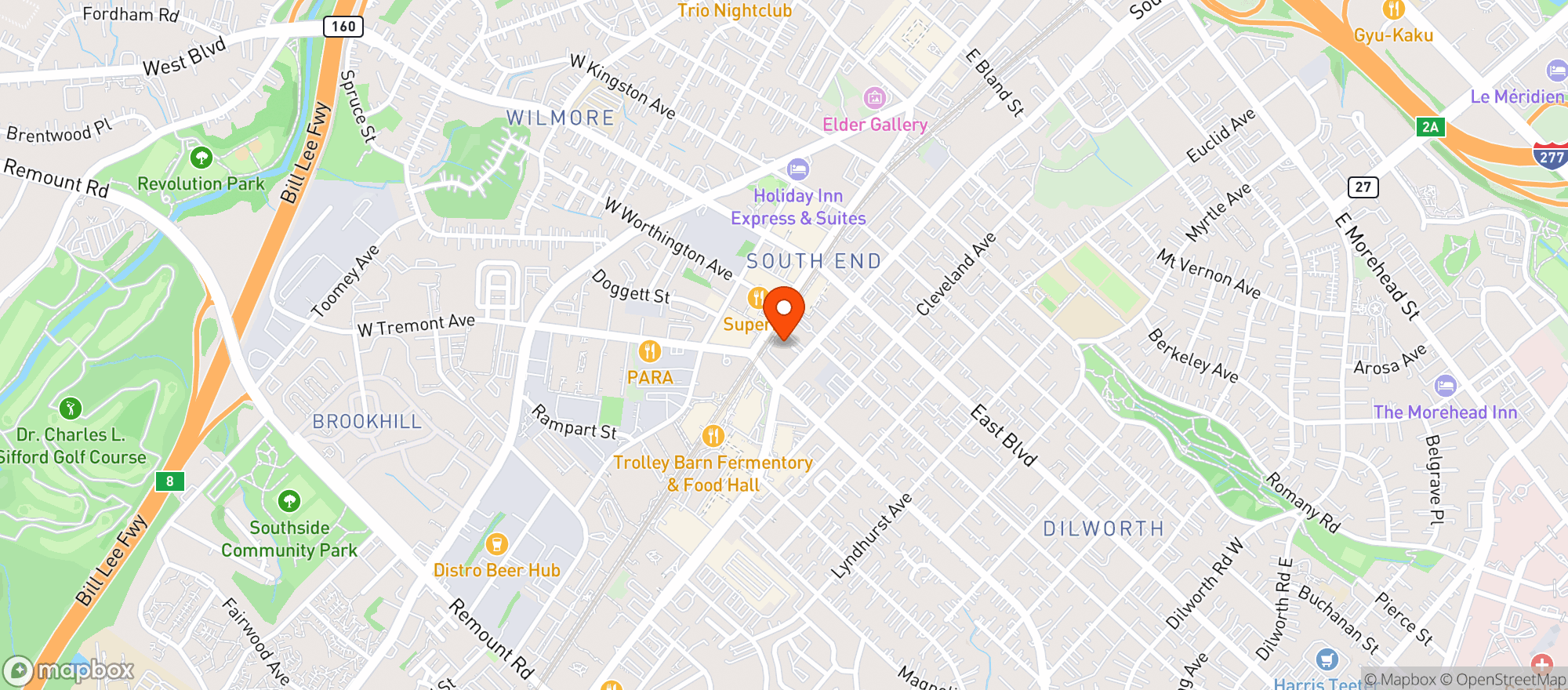 Map showing La Capital Mx