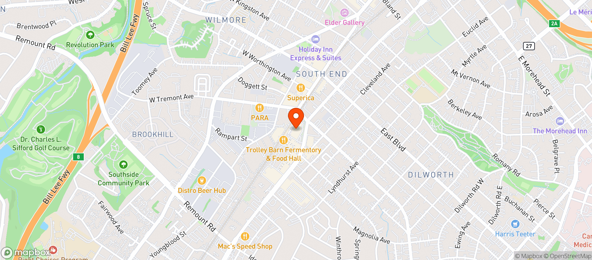 Map showing Vin Master Wine Shop