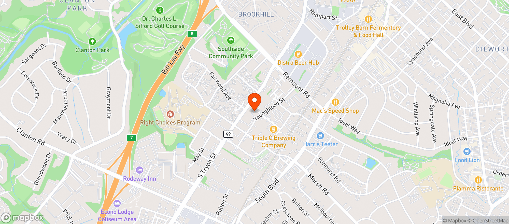 Map showing Scorpio Rsvp