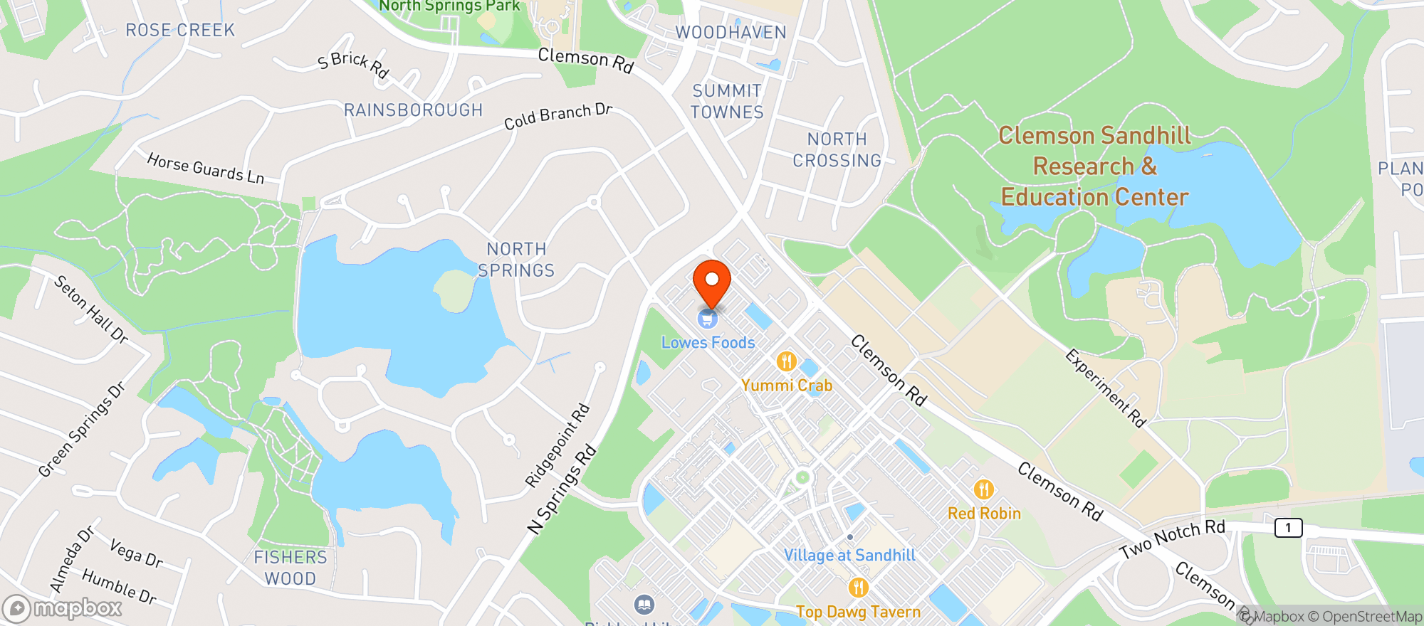 Map showing Knock Knock Liquor #276 (cola)
