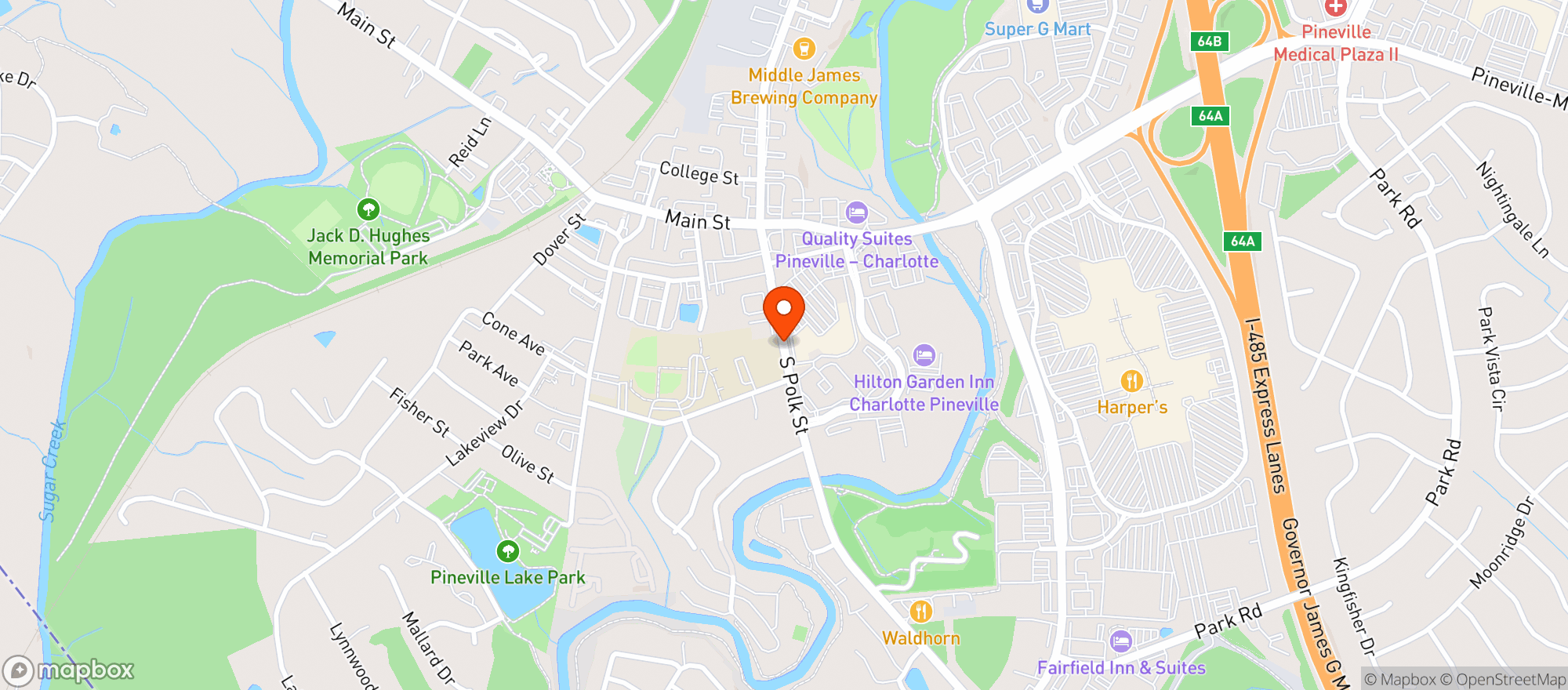 Map showing Food Lion