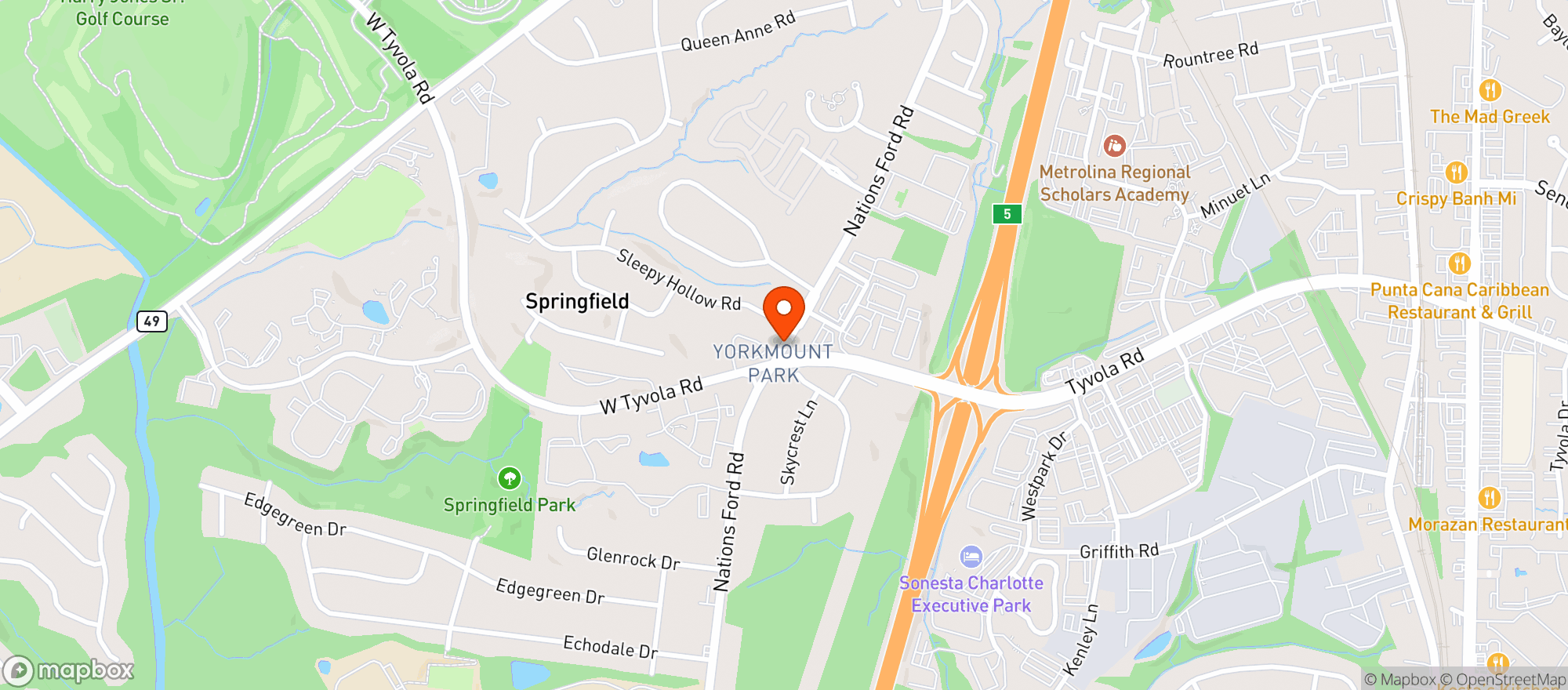 Map showing Food Lion #1376
