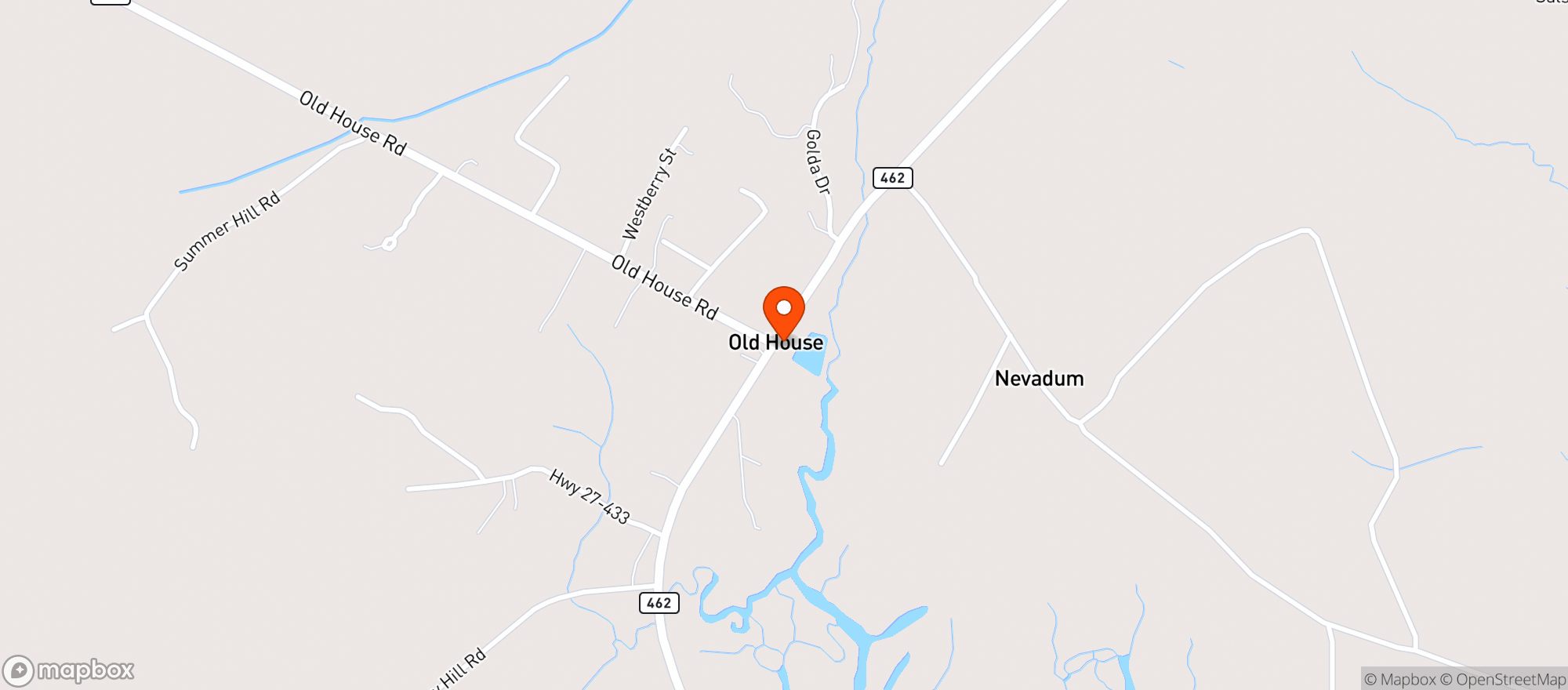 Map showing COOLER S GROCERY (CHS)