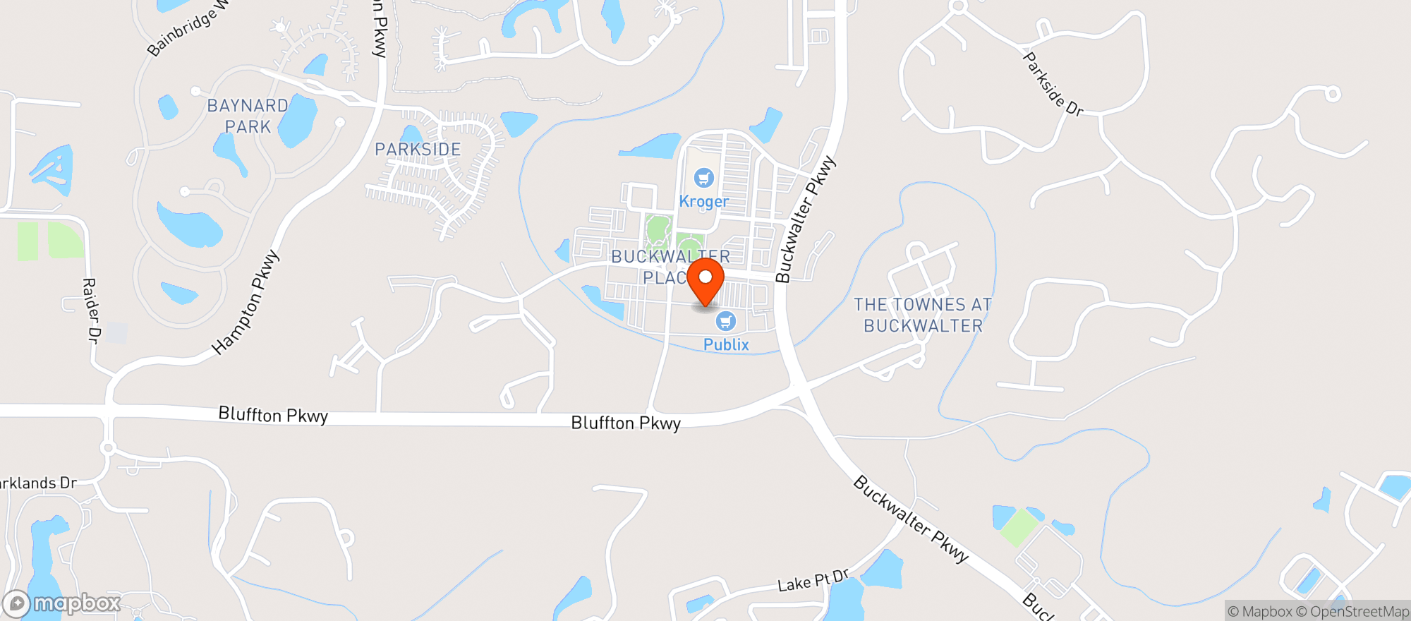Map showing Buckwalter Wine & Spirits