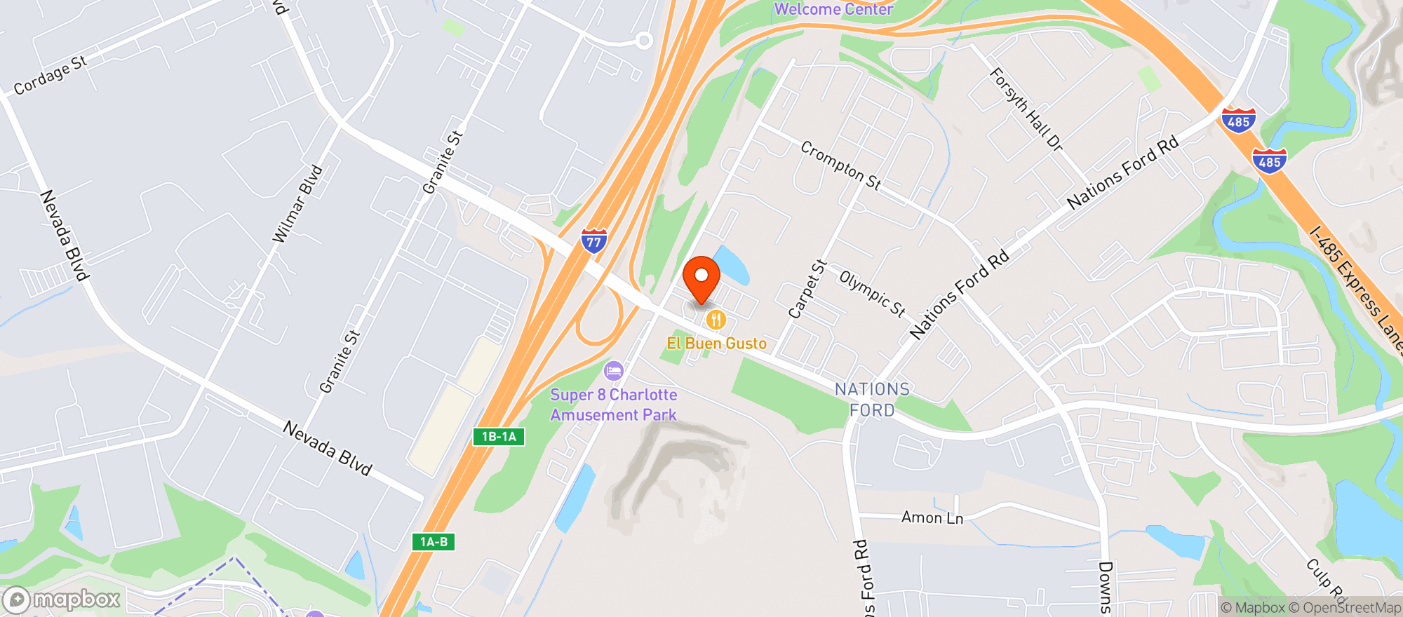 Map showing All Hours