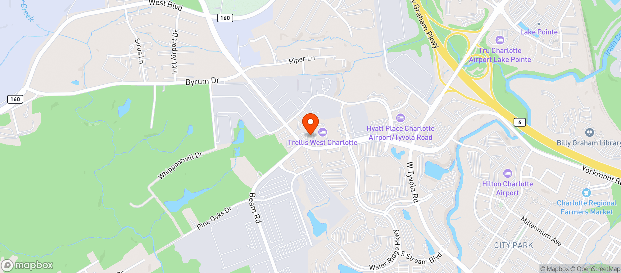 Map showing Yorkmont B P