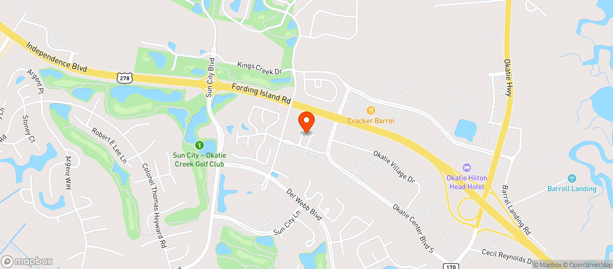 Map showing DADDY O S BEER AND WINE (CHS)