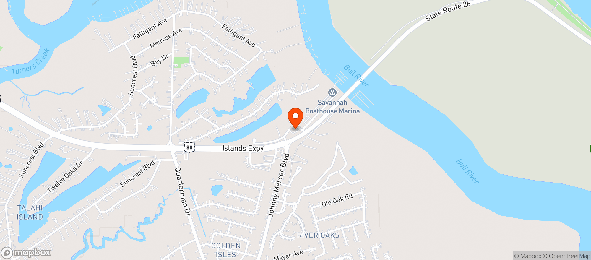 Map showing Cbd Coastal Vibes Boutique