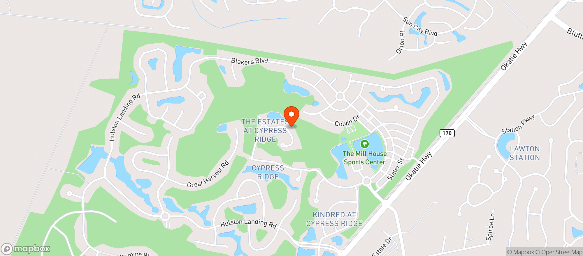 Map showing Sunshine Llc