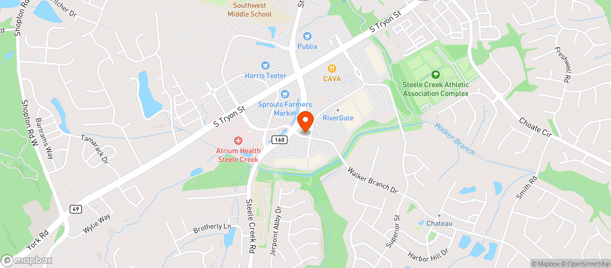 Map showing Shoprite Markets 13