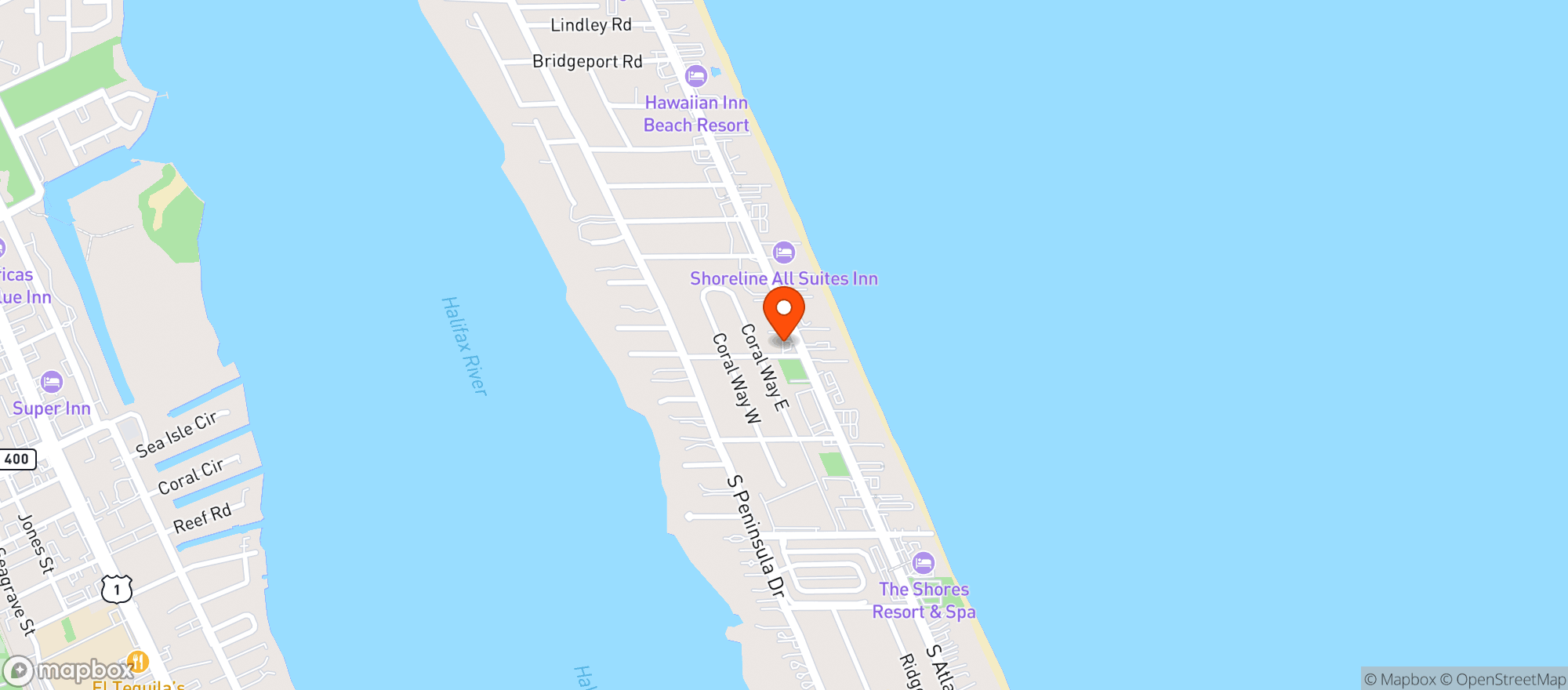 Map showing Sunoco Food Mart 449
