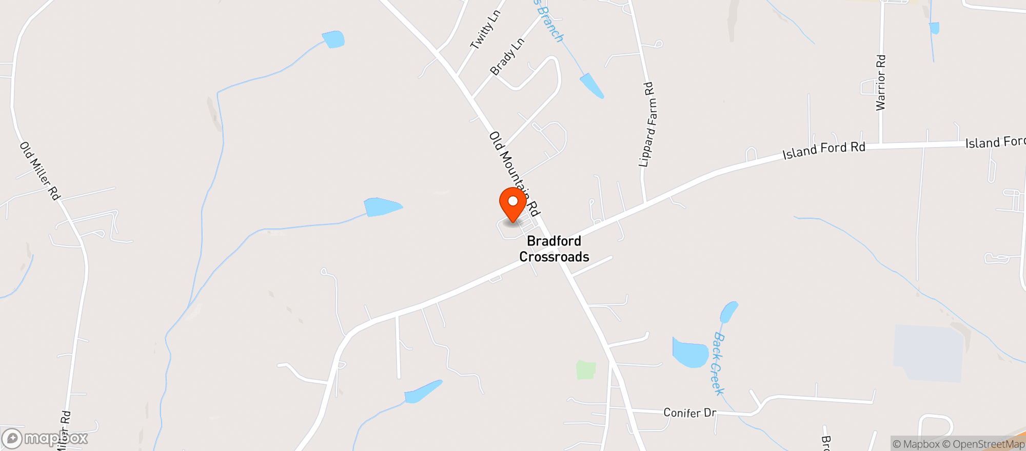 Map showing Food Lion