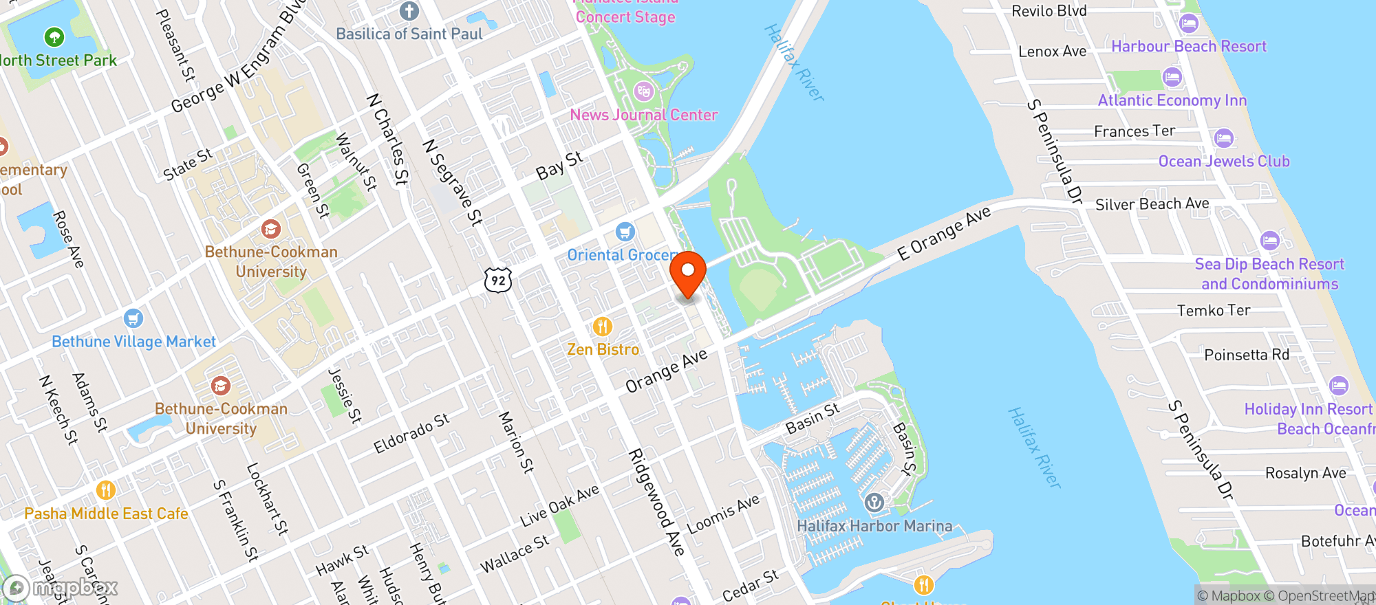 Map showing Mcks Tavern