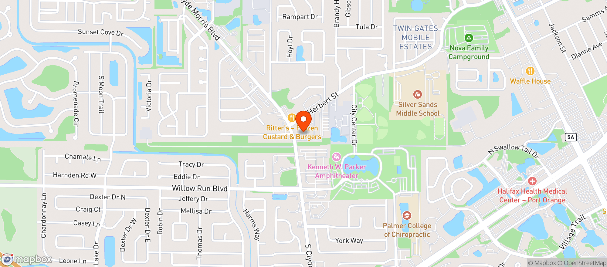 Map showing Rk Wine & Spirits
