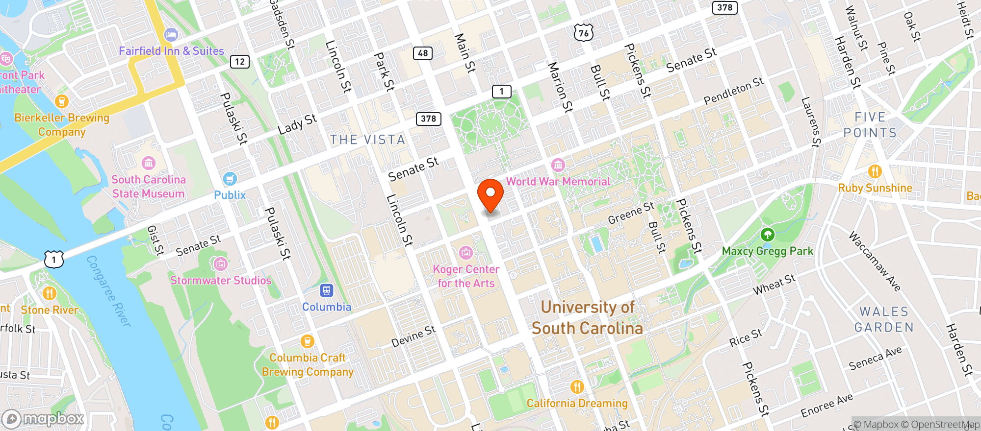 Map showing Cvs Pharmacy #830