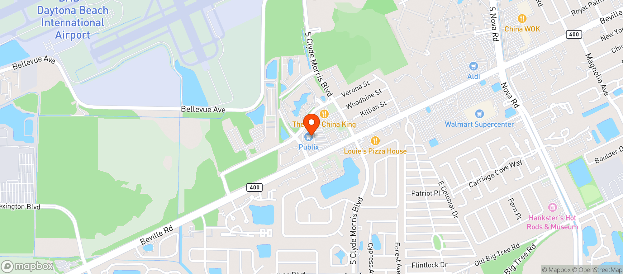 Map showing Angels Liquor Llc