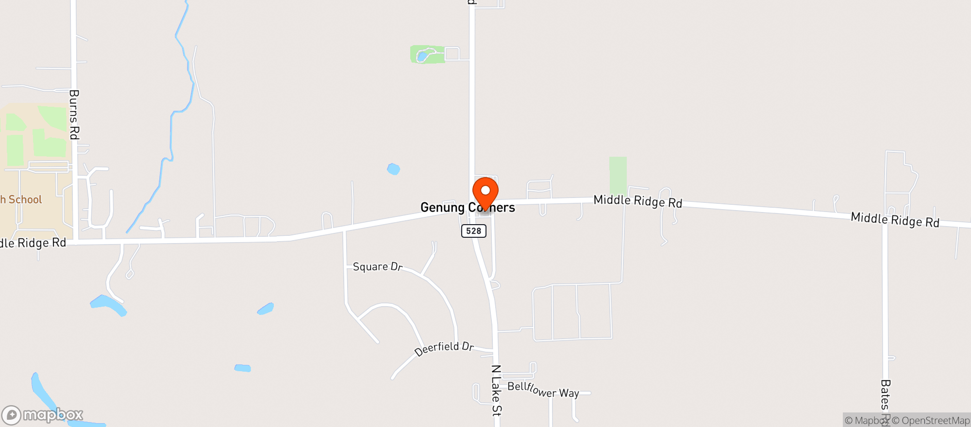 Map showing Convenient Madison Madsn