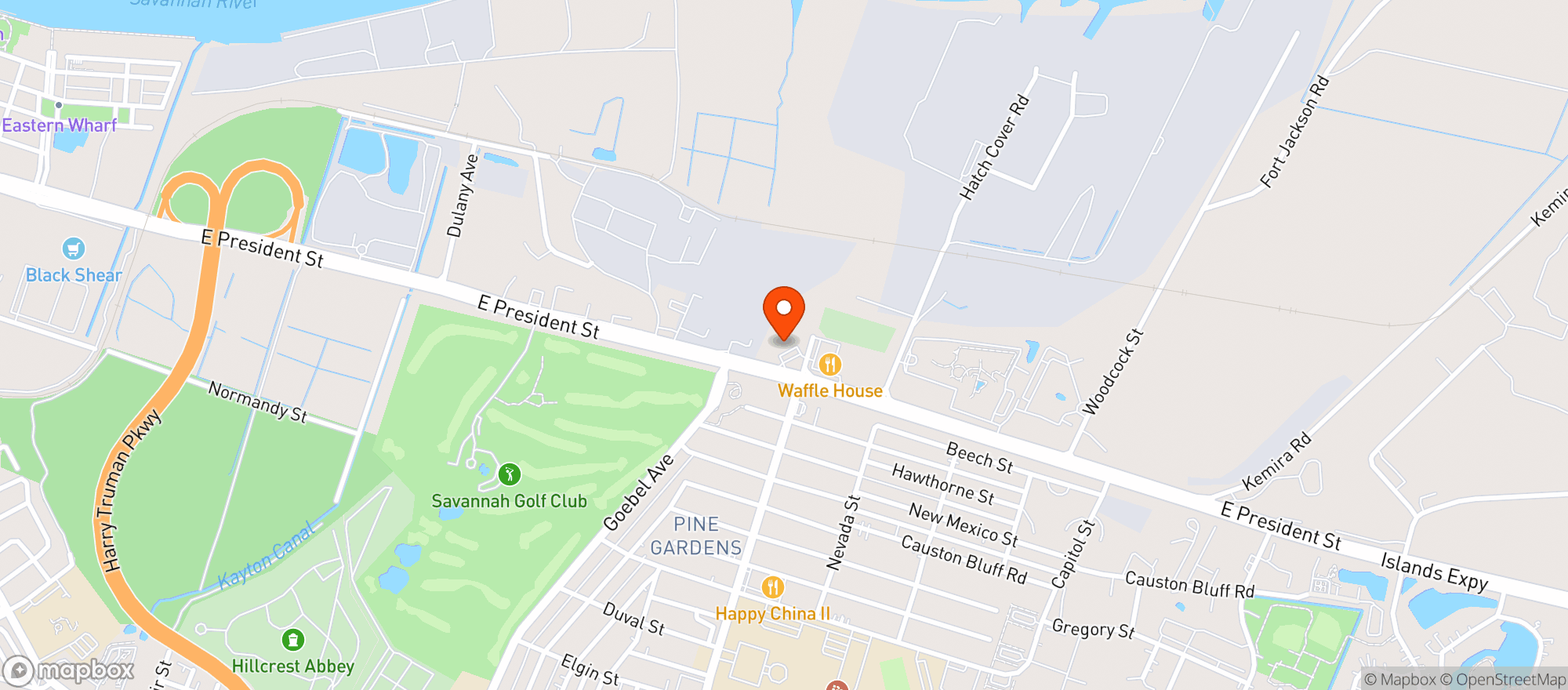 Map showing Parkers #27 (sav)