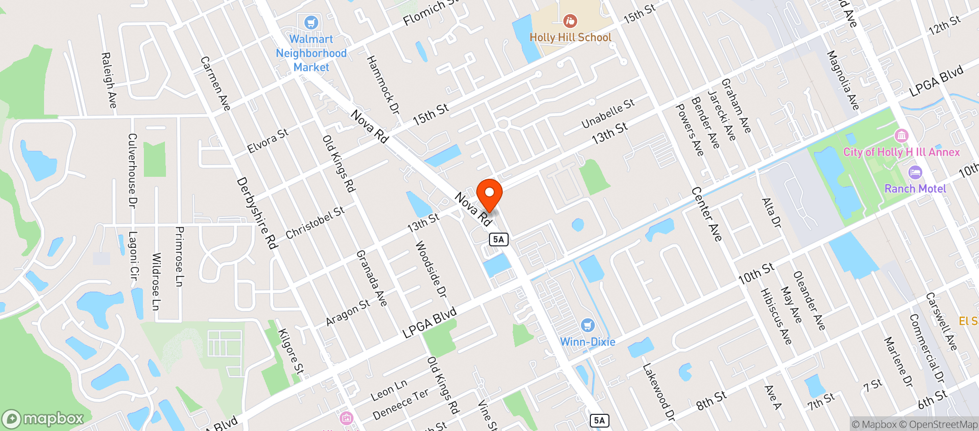 Map showing Last Chance