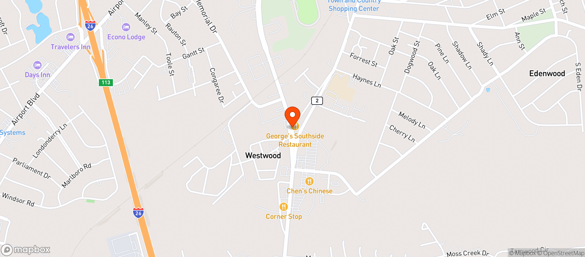 Map showing Vz Mart #0