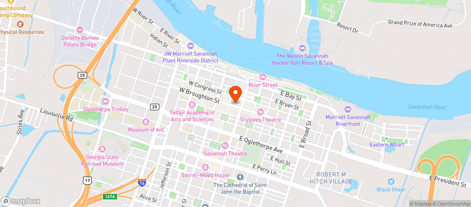 Map showing Broughton Street Liquor