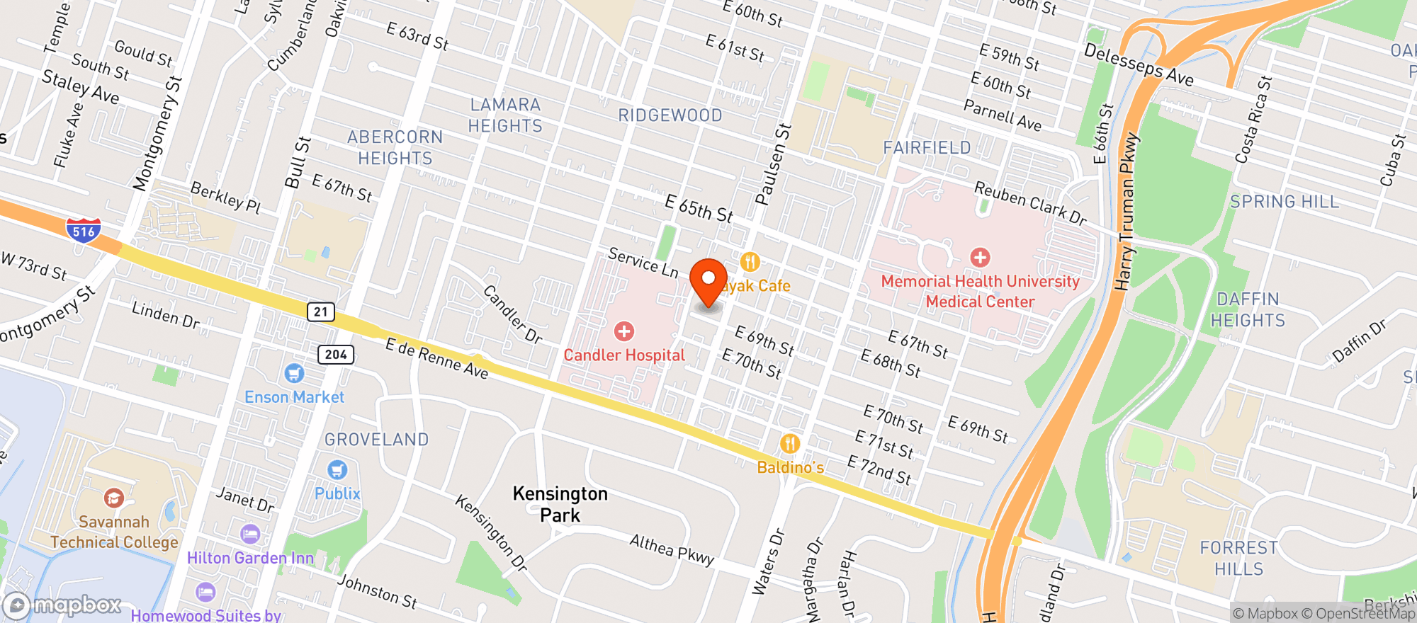 Map showing Lo Cost Pharmacy