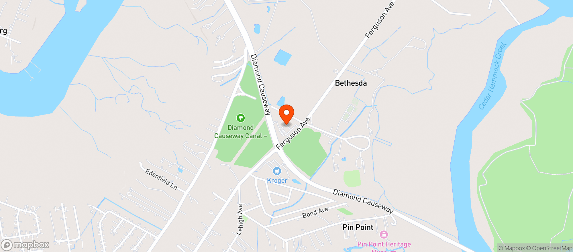 Map showing Nouria #1353/enmarket #599 (sav)
