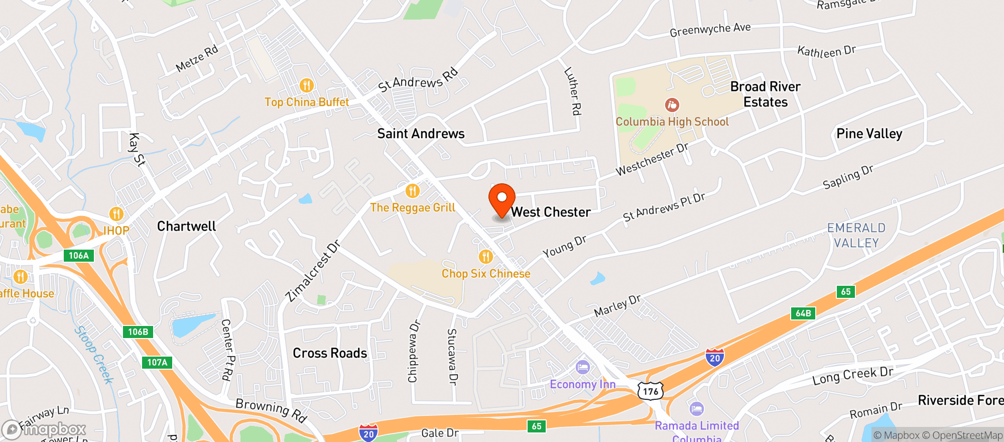 Map showing Beer & Tobacco Outlet