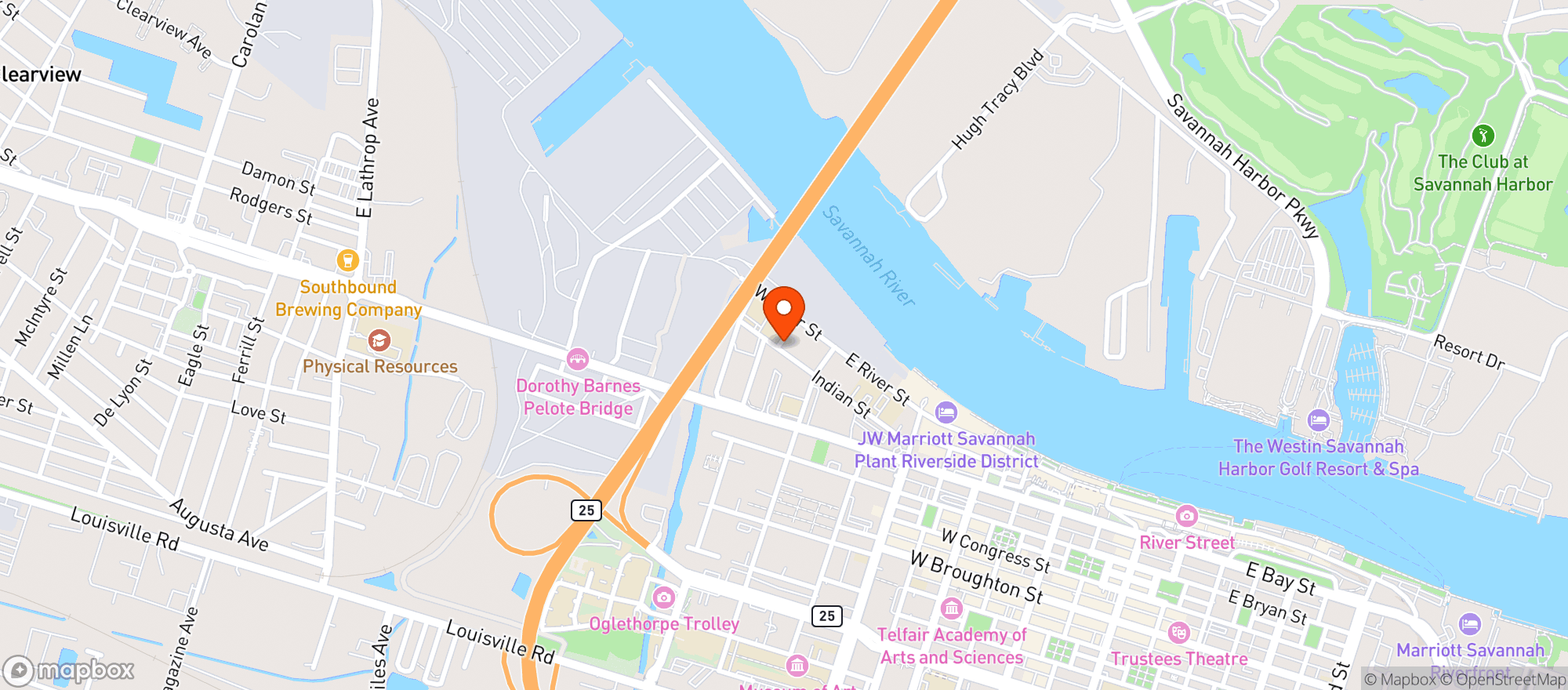 Map showing Nelly's Grocery and Wine