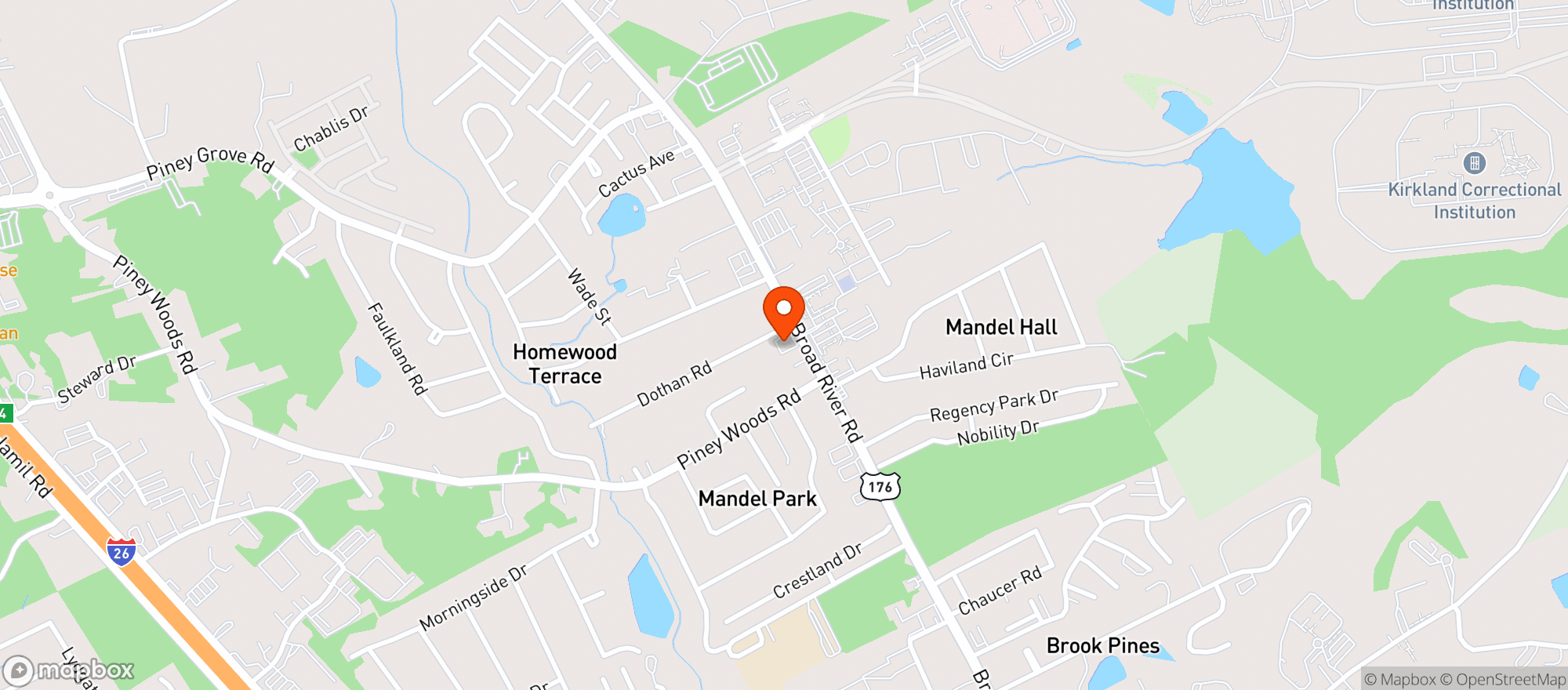 Map showing Exxon